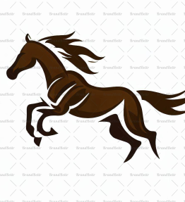 Galoppierendes Pferd